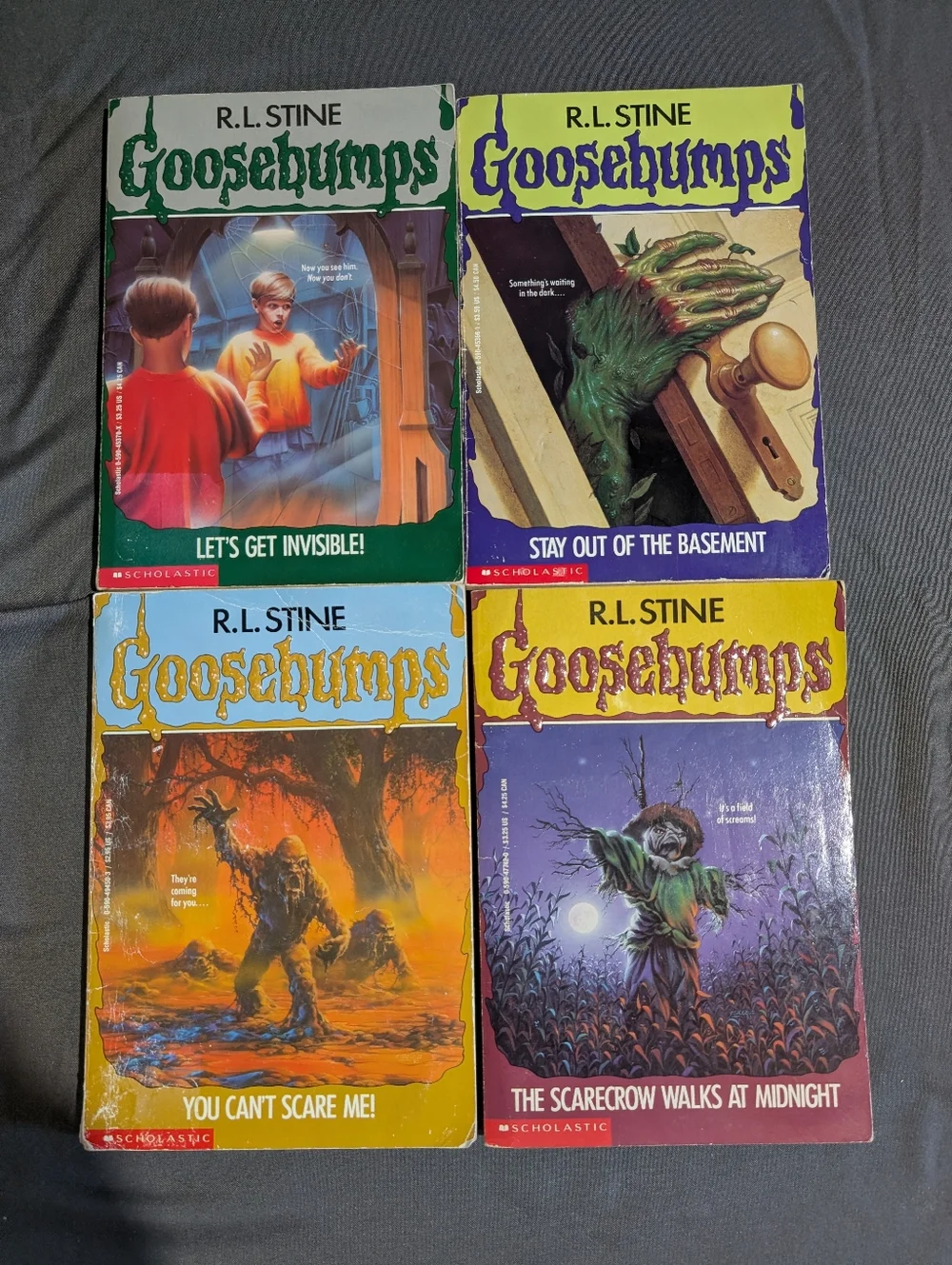 16 Goosebumps Chapter Books RL Stine Horror Scholastic VTG 1990's - Picture 4 of 13